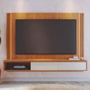 Ver imagem 2 de Home Suspenso Loa Freijó/off White Matte para Tv até 75” - Colibri