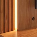 Ver imagem 3 de Home Suspenso Loa Freijó/off White Matte para Tv até 75” - Colibri