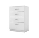 Ver imagem 3 de Cômoda 4 Gavetas Astral Branco Demobile