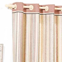 Cortina Skyline 2m x 1,70m para Varão Simples Telha - Valle Enxovais - 2 Cortina Skyline 2m x 1,70m para Varão Simples Telha - Valle Enxovais - 2