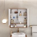 Ver imagem 4 de Conjunto Beatriz 60cm com Pés e Espelheira - Fabribam Branco/catedral