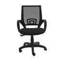 Ver imagem 2 de Cadeira Office Santiago Cinza e Preta - Rivatti