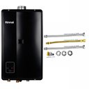 Ver imagem 2 de Aquecedor Rinnai 32,5 Litros E33 Feh Glp Preto (digital) + Kit Ligação de 40cm