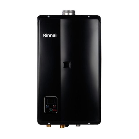 Aquecedor Rinnai 32,5 Litros E33 Feh Glp Preto (digital) + Kit Ligação de 40cm