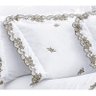 Kit Cobre Leito King Mondrean Percal 200 Fios 3 Peças Branco - Vilela Enxovais - 3
