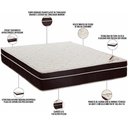 Ver imagem 2 de Colchão Casal Ortopédico 138x188x27 Pillow D28 Exclusive Marrom Branco - Ortobom