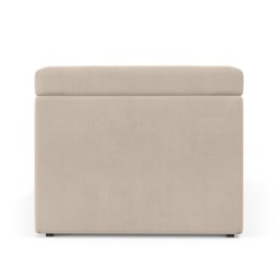 Calçadeira Baú Navi 140 para Cama de Casal Z-003 Sued Bege Aradecor - 4