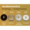 Fechadura Banheiro Seti 106 Preto Fosco 55mm - Rodrigues - 2