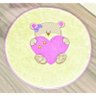 Tapete Ursinha Bebê - Rosa - 1