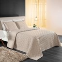 Ver imagem 2 de Cobre Leito King Florency Micropercal 200 fios 3 pçs Cáqui