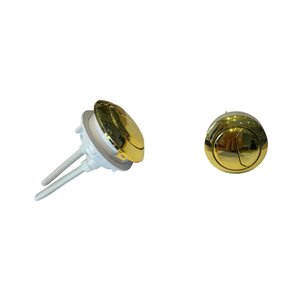 Botão de Descarga para Louças Sanitária - Turim-gold 6cm