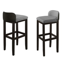 Banqueta Onix Preta Alta Moderna Kit 2 Área Gourmet Cozinha - 2