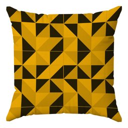 Kit Capas Almofadas Decorativas Gratidão Fé 45x45 - ID Decor 12 Amarelo Gema - 4