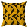Kit Capas Almofadas Decorativas Gratidão Fé 45x45 - ID Decor 12 Amarelo Gema - 4