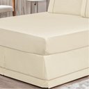 Ver imagem 2 de Saia para Cama Box Casal Queen 01 Peça Palha - Bordados Ricardo
