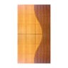 Porta Lisa Frisada PLF 06 Sucupira/Angelim 110x210x4,5cm - 1