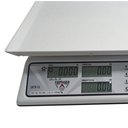 Ver imagem 3 de Balança Computadora Ramuza 15kg/5g Bivolt Cristal Branca Impressora Térmica