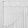 Cortina para Varão Duplo 2,00M x 1,70M 03 Peças Romance Branco - Bordados Ricardo - 2