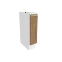 Ver imagem 1 de Nicho Porta Condimentos Celeste Kappesberg 100% Mdf Branco/nogueira 20cm