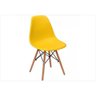 Cadeira Eiffel Charles Eames em Abs com Base de Madeira Dsw - 1