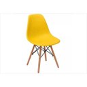 Ver imagem 1 de Cadeira Eiffel Charles Eames em Abs com Base de Madeira Dsw