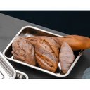 Ver imagem 3 de Kit 03 Assadeira Forma Retangular Alta Aço Inox 36 X 27 X 4cm