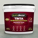 Ver imagem 3 de Tinta Emborrachada Fosca de 18 Kilos Gelo - 01.01.06.0006 - Eurodecor