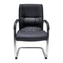 Ver imagem 2 de 1 Cadeira Presidente Big + 2 Fixa Big Preto Design Conforto