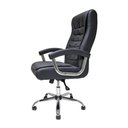 Ver imagem 5 de 1 Cadeira Presidente Big + 2 Fixa Big Preto Design Conforto