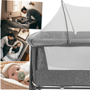 Ver imagem 4 de Berço para Bebe Co-leito Lazy Grafite Kiddo
