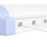 Varal Automático 5 Cordas Retrátil 4,1m - Secalux - 4