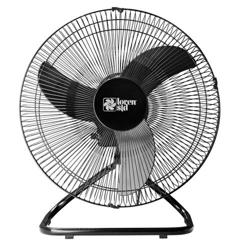 Ventilador de Mesa Loren Sid Turbo Max 50cm Preto Grade de Aço Bivolt