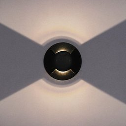 Balizador de Solo Led Taschibra Dome 2 Fachos Preto Bivolt - 3