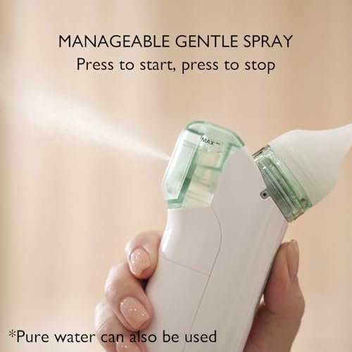 Momcozy Aspirador Nasal Elétrico 2-em-1 com Spray para Bebê Branco - 4
