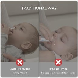 Momcozy Aspirador Nasal Elétrico 2-em-1 com Spray para Bebê Branco - 3