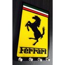 Ver imagem 1 de Porta Chaves Ferrari Em Mdf Tamanho 14 X 22,5 Cm