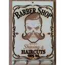Ver imagem 1 de Porta Chaves Barber Shop Em Mdf Tamanho 15 X 22,5 Cm