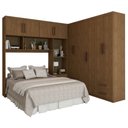 Ver imagem 3 de Guarda-roupa Casal Modulado Paradise 10 Portas 6 gavetas - Pm