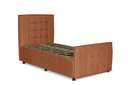 Ver imagem 2 de Cama com Cabeceira Solteirão Viúva Estofada Uvaia 120cm Suede:terracota