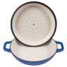 Panela Buffet de Ferro Fundido Esmaltada - Stex Cookware - 3,2 litros - Azul - Masterchef - 5
