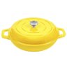 Panela Buffet de Ferro Fundido Esmaltada - Stex Cookware - Amarela - PONTA DE ESTOQUE - 1