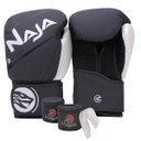 Ver imagem 1 de Kit Boxe Naja Extreme: Luva + Bandagem + Bucal - Branca