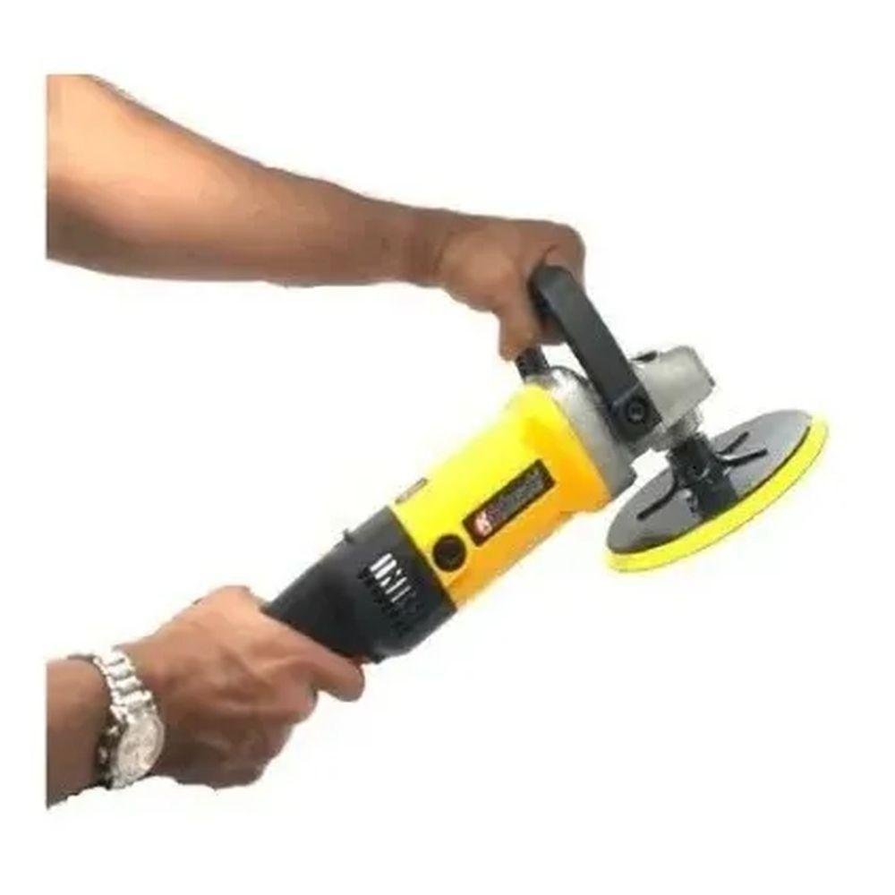 Politriz Angular Tipo Dewalt Automotiva 1300w Profissional - 3