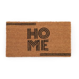 Tapete de Entrada em Fibra de Coco 60cm X 33cm Home Disco Kapazi