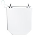 Ver imagem 1 de Assento Sanitário Tampa de Vaso Branco Mdf Laqueado Atrium para Bacia Incepa