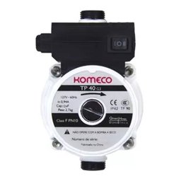 Mini Bomba d`Água 30 Litros/Min 120 Watts TP 40 G3 220v Komeco - 1