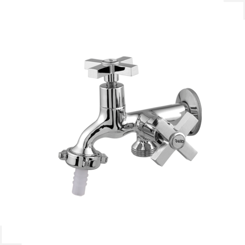 Torneira Dupla para Máquina de Lavar MVS C-38:Cromado