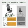 Cadeira de Escritório Ergonômica Bt07 Luvinco Malha Respirável C/ Suporte Lombar Adaptável até 200kg - 9