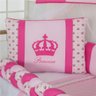 Kit para Berço Bebê Princesa 10 Peças - Rosa - 2