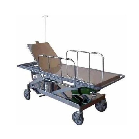 Carro Maca Hospitalar Hidraulico Leito Radio Transparente